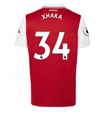 Arsenal Granit Xhaka #34 Hjemmedrakt 2022-23 Kortermet